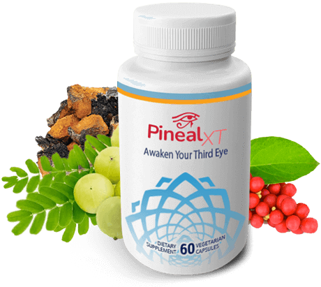 Pineal XT 1Bottle with plants